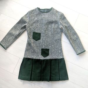 Vintage Handmade Tweed Dress